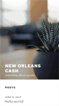 Mobile Screenshot of neworleanscash.com