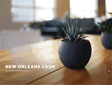 Tablet Screenshot of neworleanscash.com